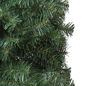 Albero di Natale Sottile con Base 270 cm in PVC 357684