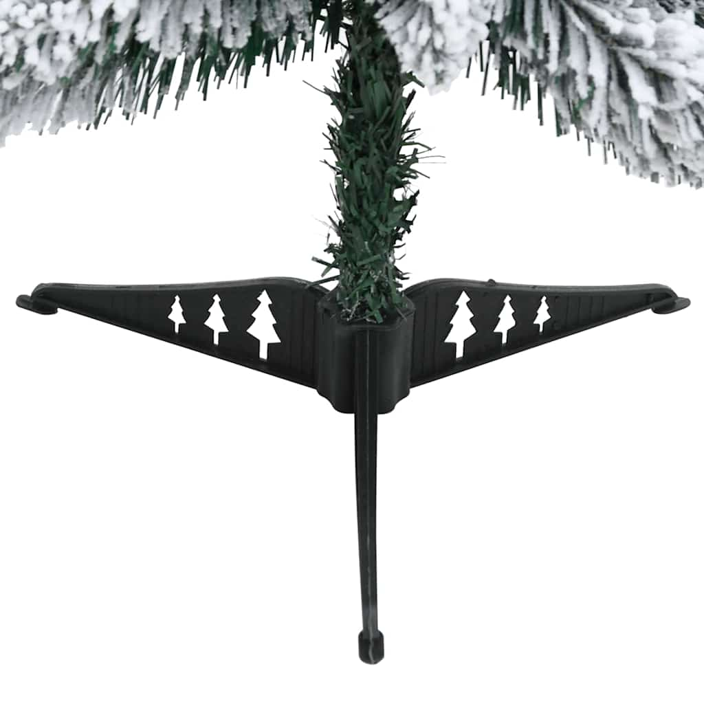 Albero di Natale Artificiale con 30 LED e Neve Floccata 60 cm 357694