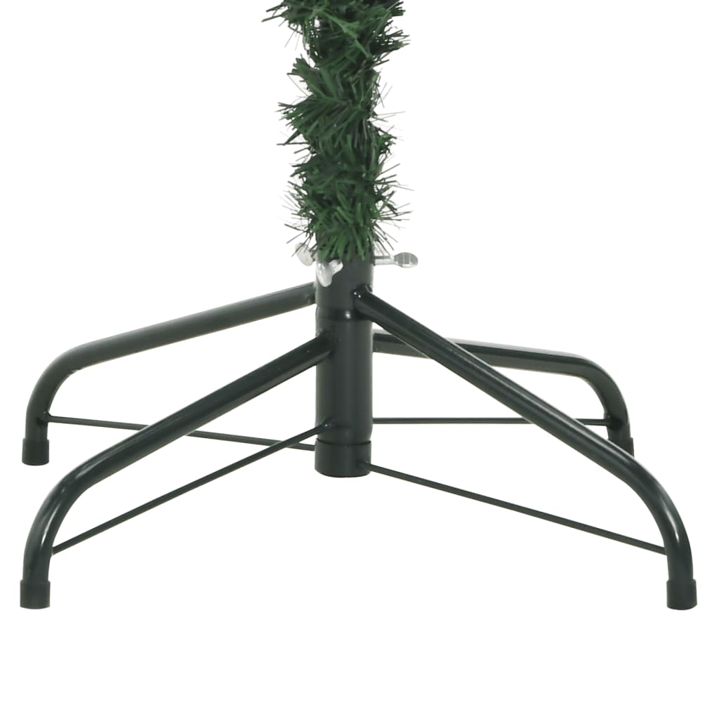 Albero Natale Artificiale Incernierato con Pigne e Bacche 180cm 357712