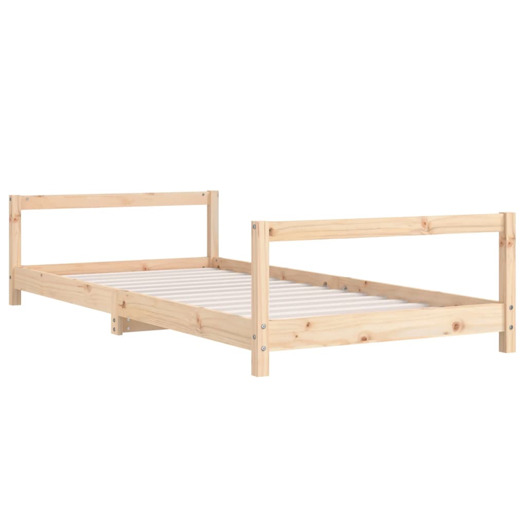 Giroletto per Bambini 90x200 cm in Legno Massello di Pinocod mxl 103294