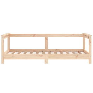 Giroletto per Bambini 70x140 cm in Legno Massello di Pino 834396