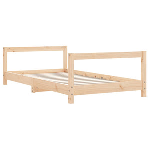 Giroletto per Bambini 80x160 cm in Legno Massello di Pino 834399