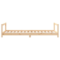 Giroletto per Bambini 90x190 cm in Legno Massello di Pino 834402