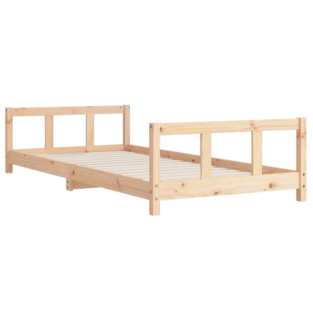 Giroletto per Bambini 90x200 cm in Legno Massello di Pino 834423