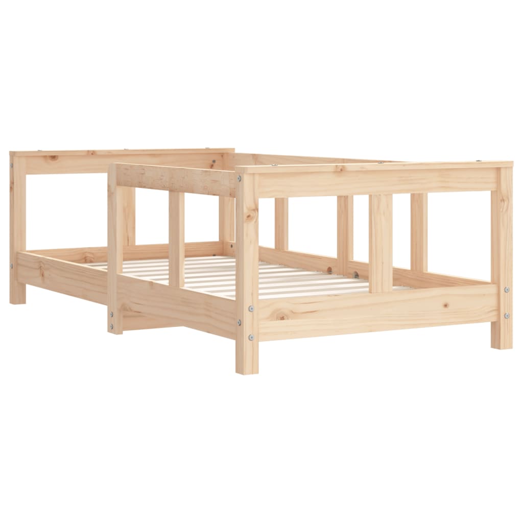 Giroletto per Bambini 70x140 cm in Legno Massello di Pino 834426