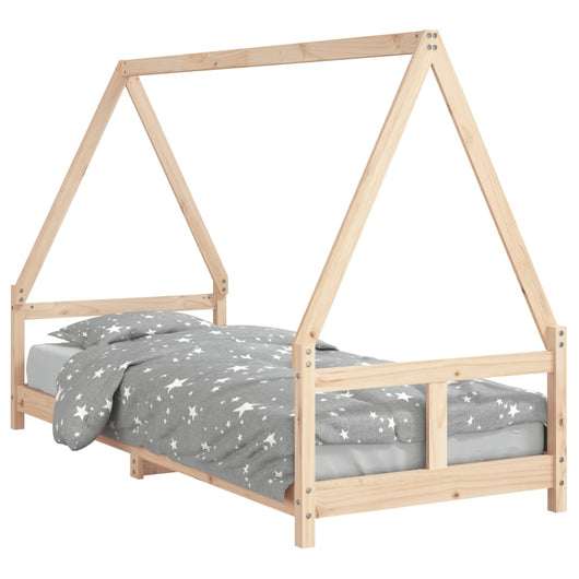 Giroletto per Bambini 80x200 cm in Legno Massello di Pino 834450