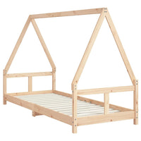 Giroletto per Bambini 80x200 cm in Legno Massello di Pinocod mxl 127799