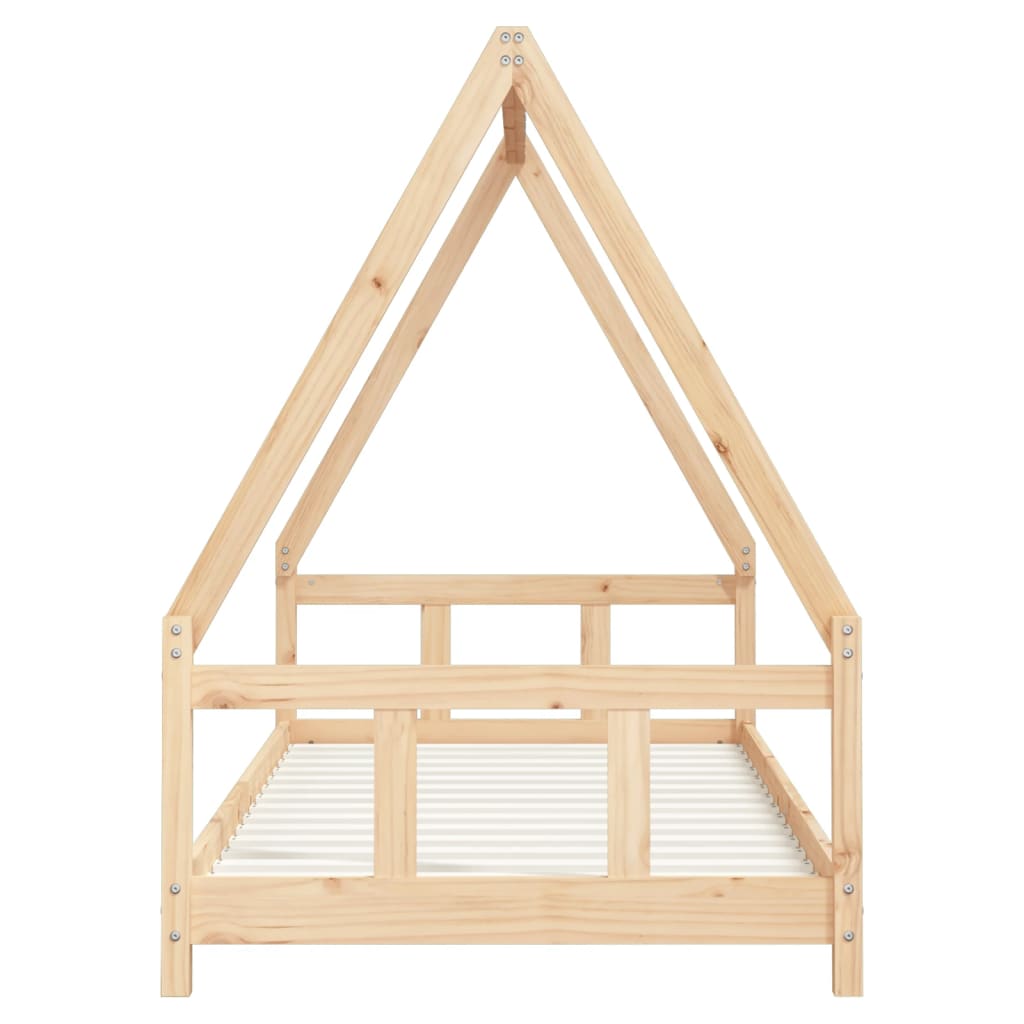 Giroletto per Bambini 90x200 cm in Legno Massello di Pino 834453