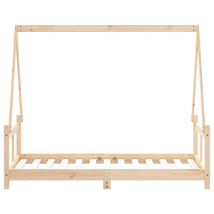 Giroletto per Bambini 80x160 cm in Legno Massello di Pino 834459