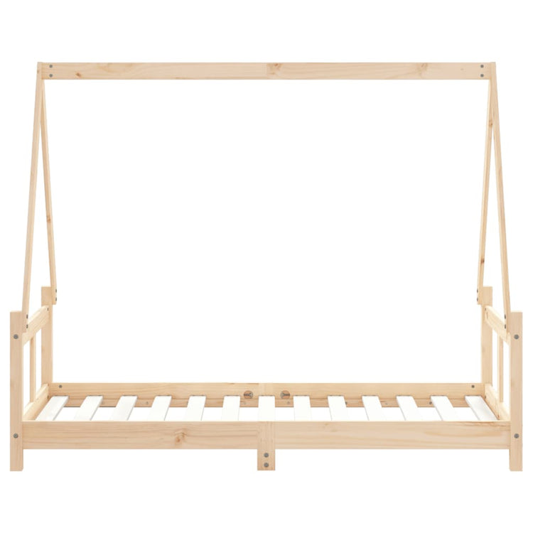 Giroletto per Bambini 80x160 cm in Legno Massello di Pino 834459