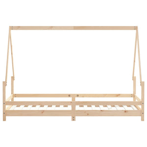 Giroletto per Bambini 80x200 cm in Legno Massello di Pino 834480