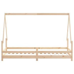 Giroletto per Bambini 90x200 cm in Legno Massello di Pino 834483