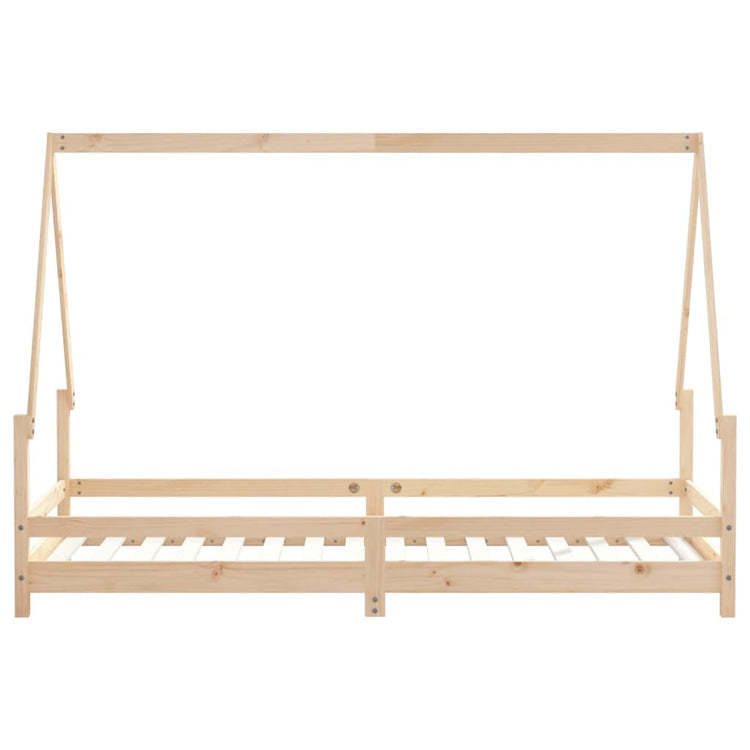 Giroletto per Bambini 90x200 cm in Legno Massello di Pino 834483