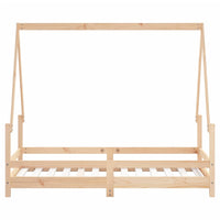 Giroletto per Bambini 80x160 cm in Legno Massello di Pino 834489