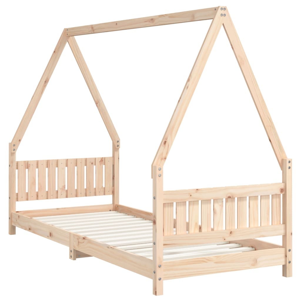 Giroletto per Bambini 80x200 cm in Legno Massello di Pino 834495