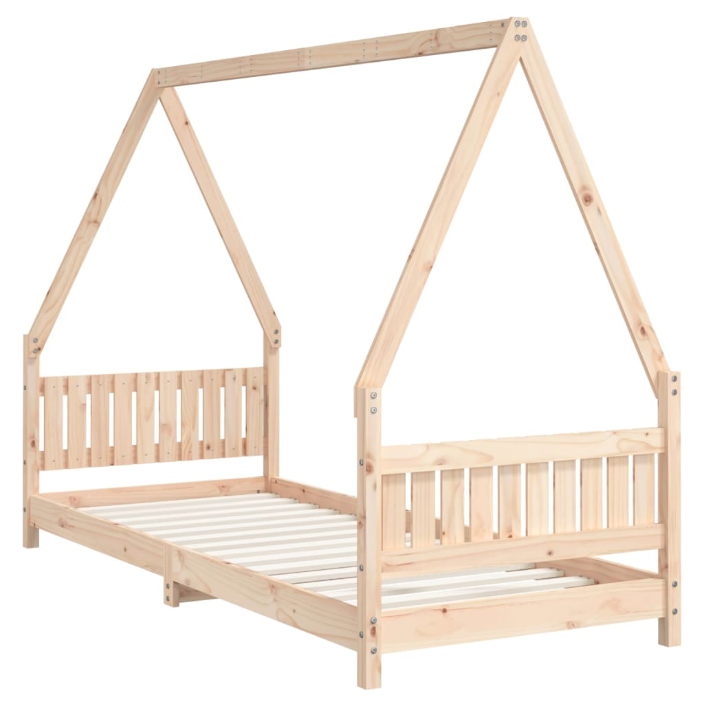 Giroletto per Bambini 80x200 cm in Legno Massello di Pino 834495