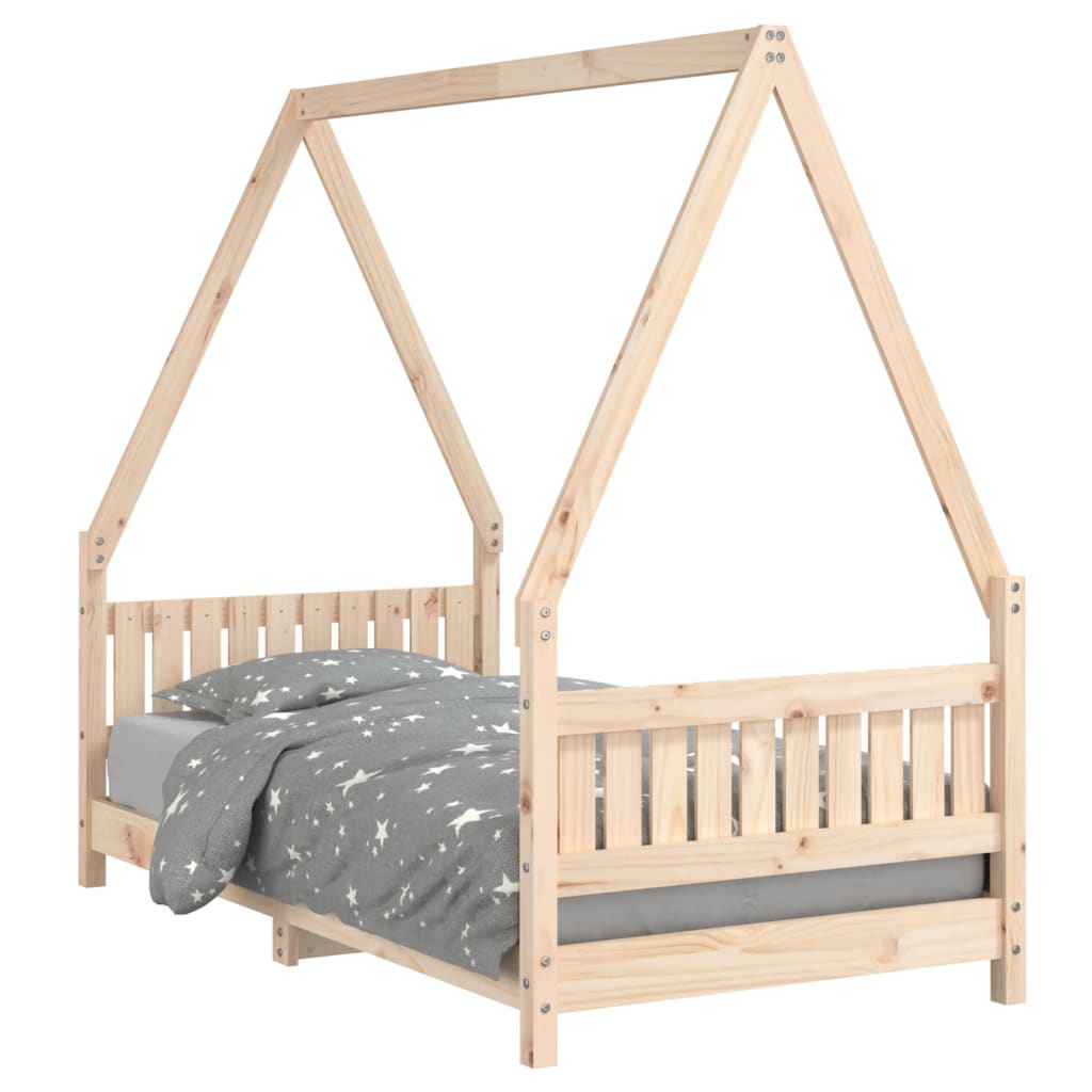 Giroletto per Bambini 80x160 cm in Legno Massello di Pinocod mxl 103939