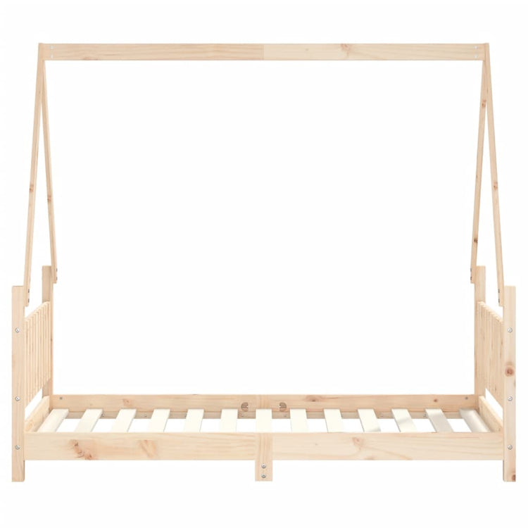 Giroletto per Bambini 80x160 cm in Legno Massello di Pino 834504