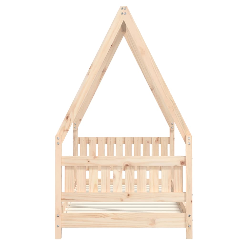 Giroletto per Bambini 80x160 cm in Legno Massello di Pino 834504