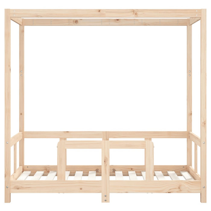 Giroletto per Bambini 70x140 cm in Legno Massello di Pino 834510