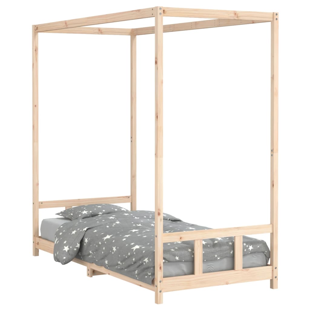 Giroletto per Bambini 90x200 cm in Legno Massello di Pinocod mxl 121387