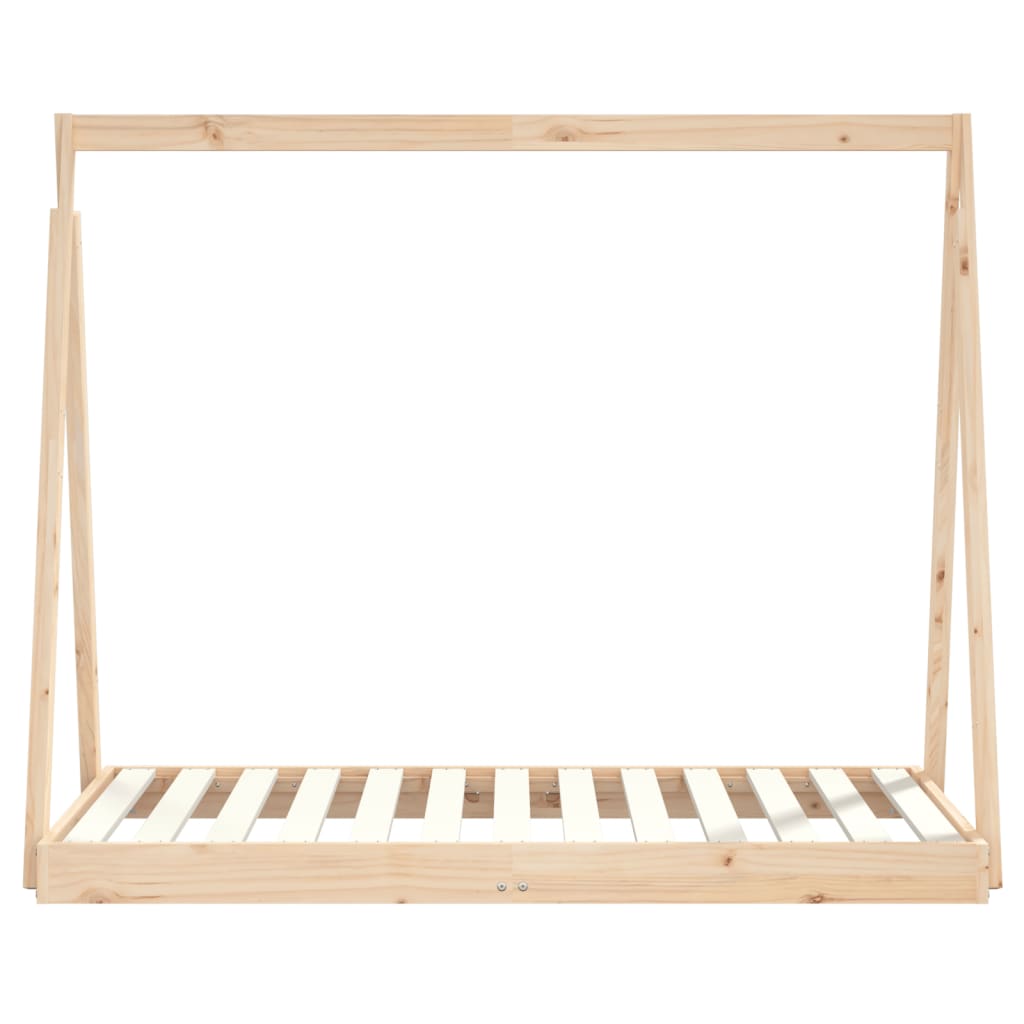 Giroletto per Bambini 70x140 cm in Legno Massello di Pino 834525