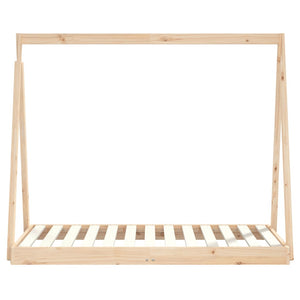 Giroletto per Bambini 70x140 cm in Legno Massello di Pino 834525