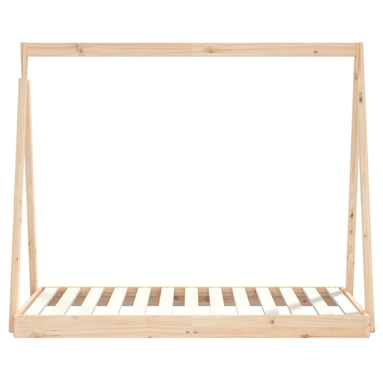 Giroletto per Bambini 70x140 cm in Legno Massello di Pino 834525