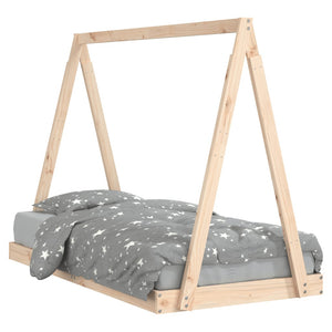 Giroletto per Bambini 80x160 cm in Legno Massello di Pino 834528