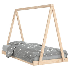 Giroletto per Bambini 90x190 cm in Legno Massello di Pinocod mxl 94927