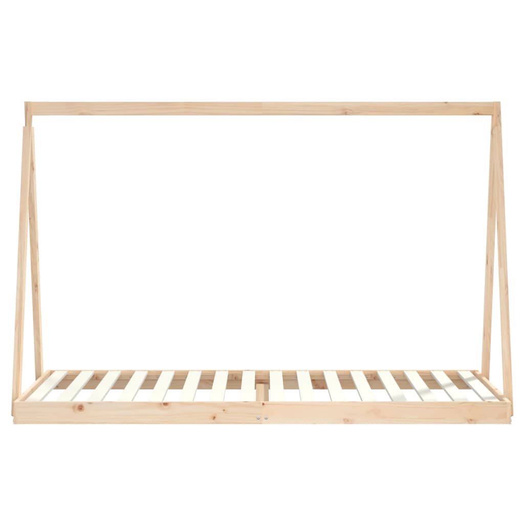 Giroletto per Bambini 90x200 cm in Legno Massello di Pino 834537