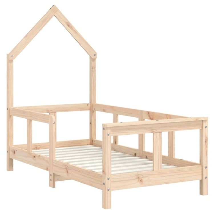 Giroletto per Bambini 70x140 cm in Legno Massello di Pino 834555