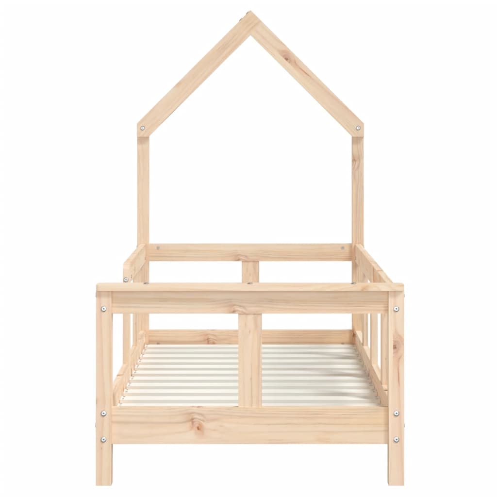 Giroletto per Bambini 70x140 cm in Legno Massello di Pino 834555