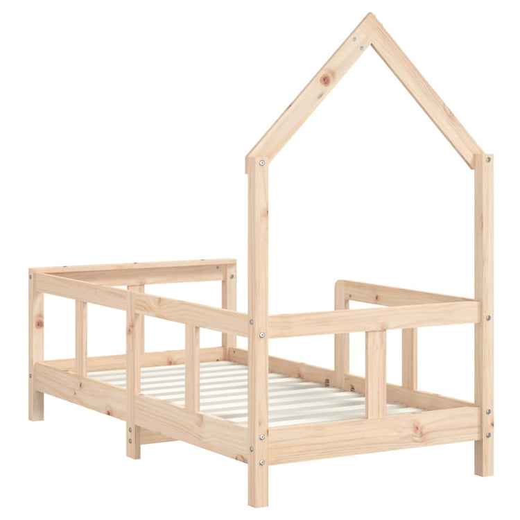 Giroletto per Bambini 70x140 cm in Legno Massello di Pino 834555