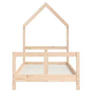 Giroletto per Bambini 80x160 cm in Legno Massello di Pino 834558