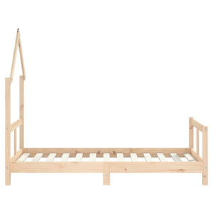 Giroletto per Bambini 80x160 cm in Legno Massello di Pino 834558