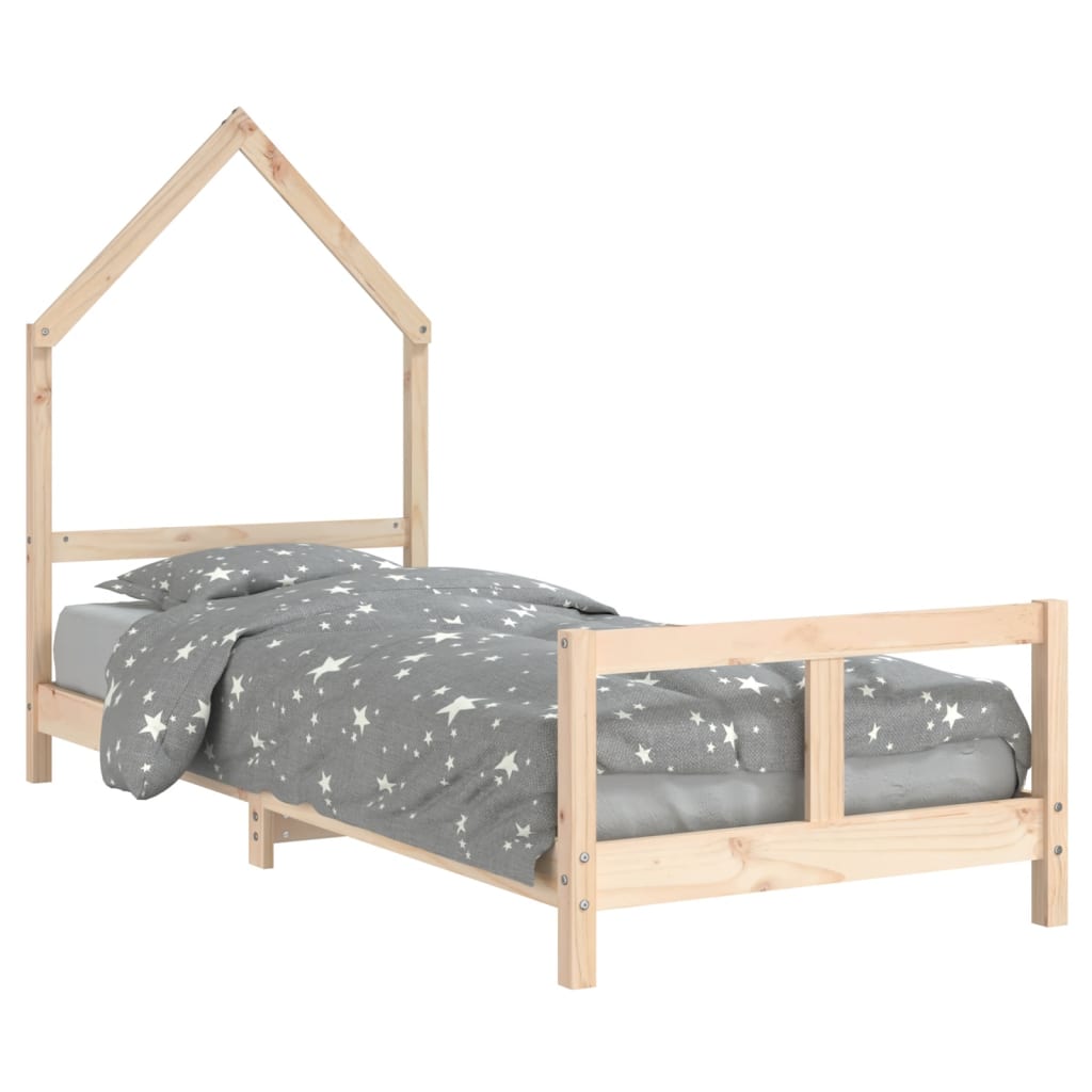 Giroletto per Bambini 80x200 cm in Legno Massello di Pino 834564