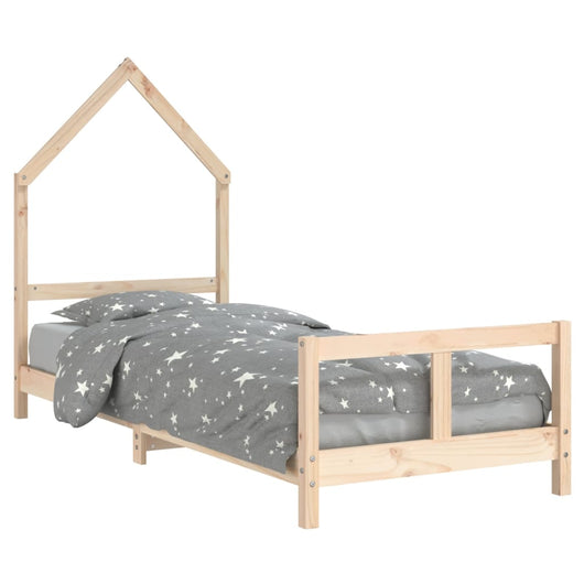 Giroletto per Bambini 80x200 cm in Legno Massello di Pino 834564