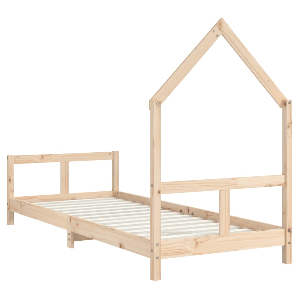 Giroletto per Bambini 80x200 cm in Legno Massello di Pino 834564