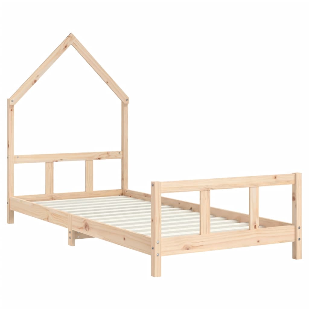 Giroletto per Bambini 90x200 cm in Legno Massello di Pinocod mxl 94915