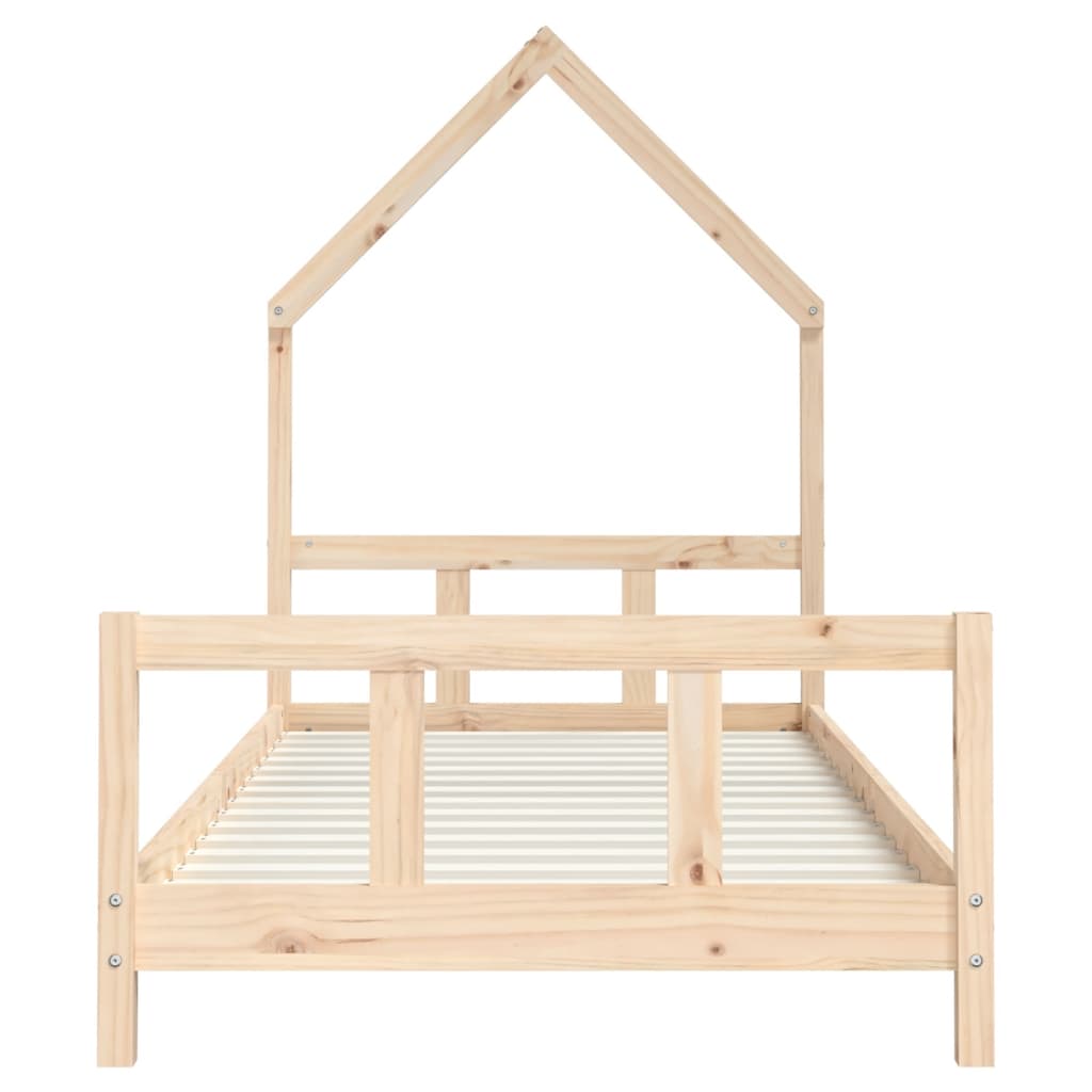 Giroletto per Bambini 90x200 cm in Legno Massello di Pino 834567