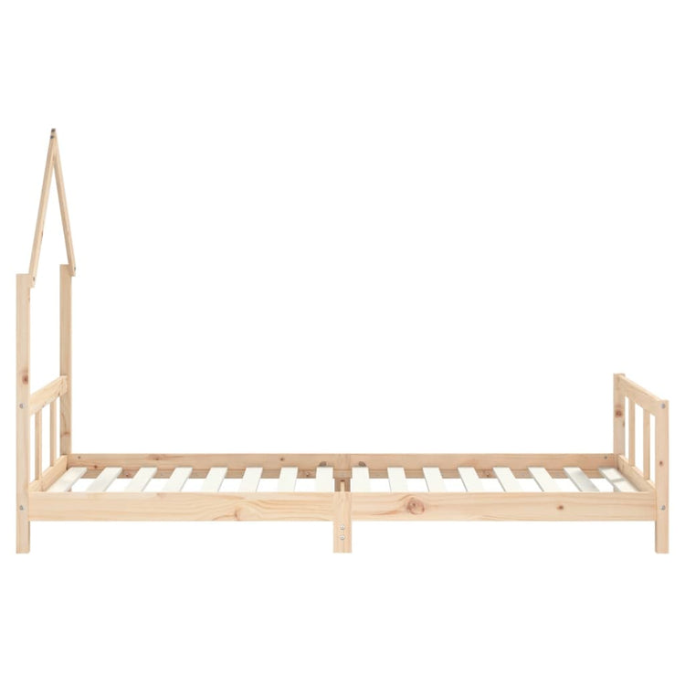 Giroletto per Bambini 90x200 cm in Legno Massello di Pino 834567