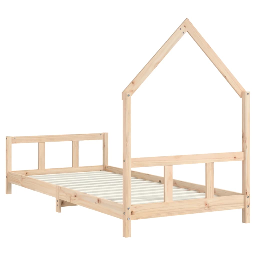 Giroletto per Bambini 90x200 cm in Legno Massello di Pino 834567