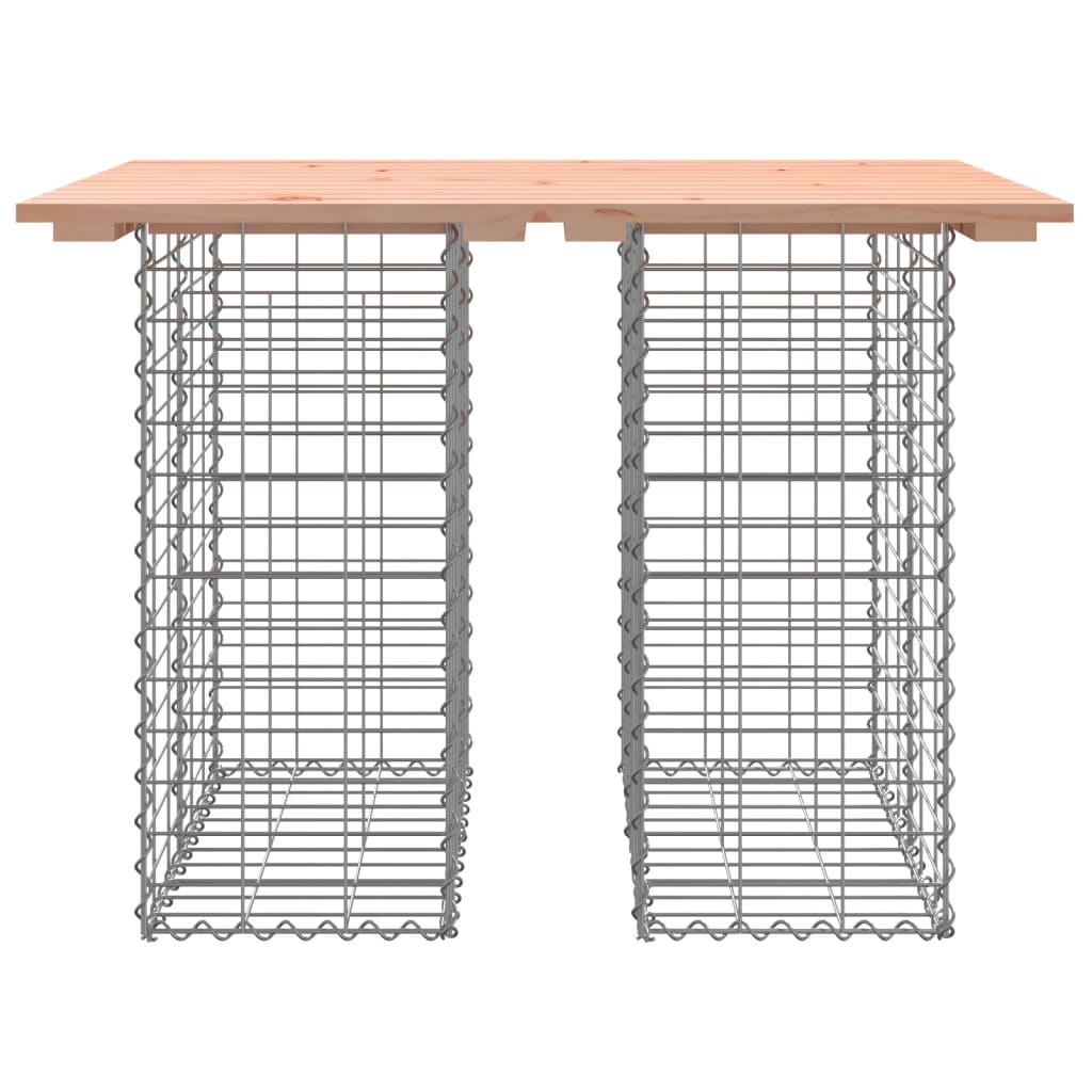 Panca da Giardino Design Gabbione 100x70x72 cm Massello Douglascod mxl 127229