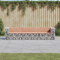 Panca Giardino Design Gabbione 287x71x65,5 cm Massello Douglas 3196252