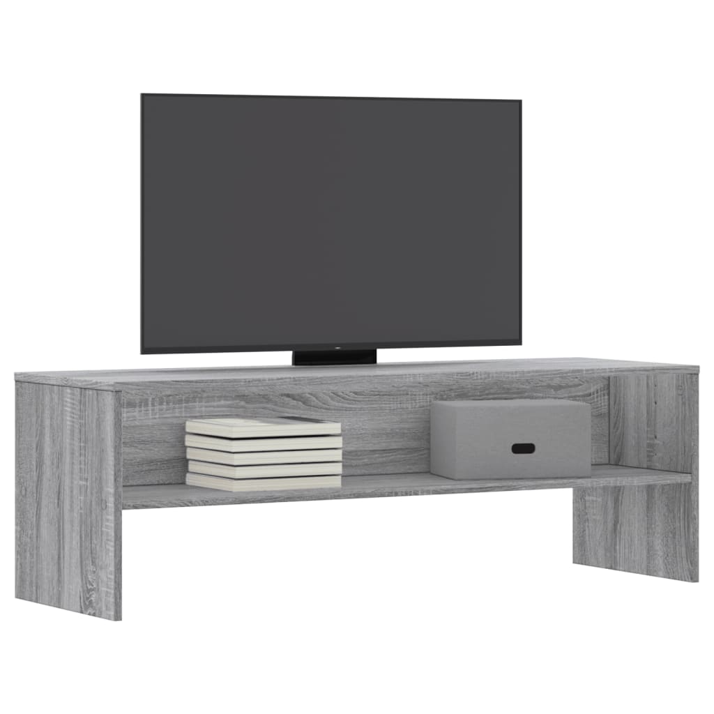 Mobile Porta TV Grigio Sonoma 120x40x40 cm in Legno Multistrato 835565