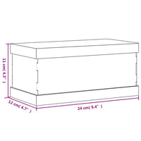 Scatola Espositiva Trasparente 24x12x11 cm in Acrilico 154921