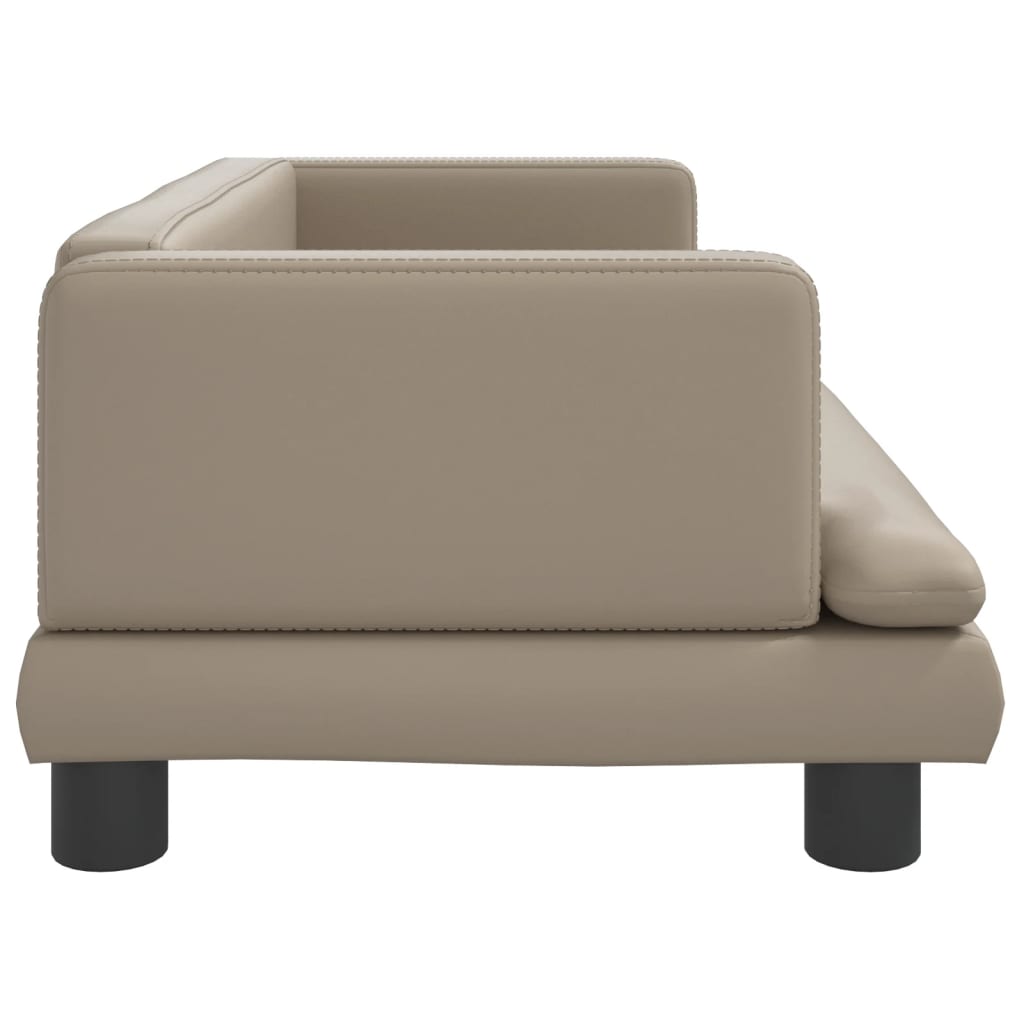 Divano per Bambini Cappuccino 80x45x30 cm in Similpelle 3196316