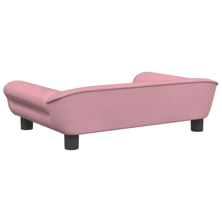 Divano per Bambini Rosa 70x45x26 cm in Velluto 3196403