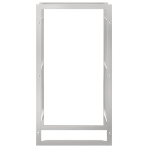 Portalegna 50x28x94 cm in Acciaio Inossidabile 357860